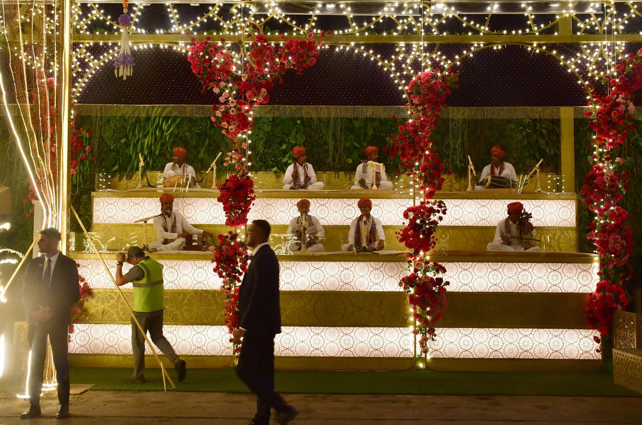 The son of the richest man in Asia had the most expensive wedding of the year.