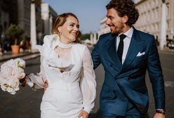 Jak z bajki! Magdalena Lamparska pokazała suknię ślubną