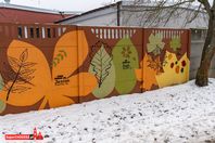 Chodzieskie murale, Chodzież, mural, ceramika, grafika