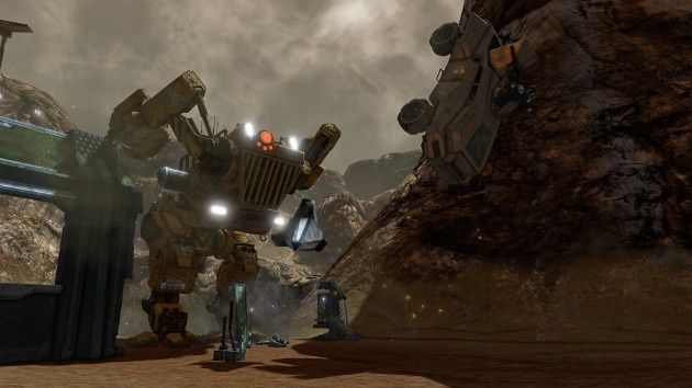 Red Faction: Guerrilla Re-Mars-tered screen mech