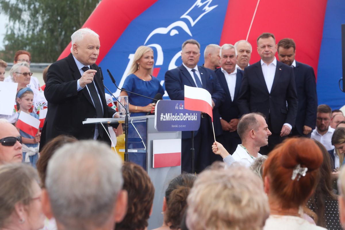 Wystąpienie Jarosława Kaczyńskiego wywołało szereg komentarzy