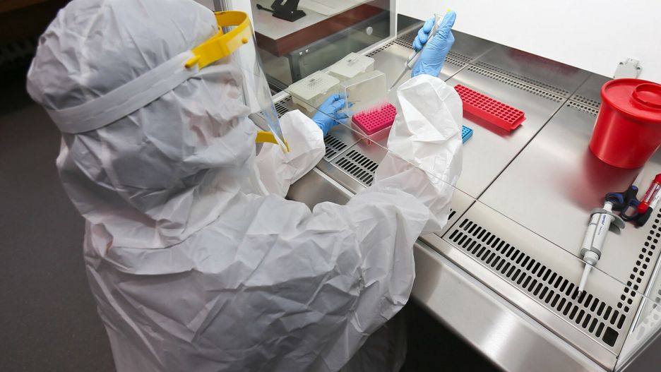 Polscy naukowcy pracuj? nad szczepionk? na koronawirusa16.12.2020 WROCLAW  INSTYTUT IMMUNOLOGII I TERAPII DOSWIADCZALNEJ PAN  ZESPOL NAUKOWCOW POD KIERUNKIEM PROFESORA LACZMANSKIEGO PROWADZI BADANIA NAD POLSKA SZCZEPIONKA NA KORONAWIRUSA  COVID LABORATORIUM WIRUS KORONAWIRUS BADANIA ZDROWIE BEZPIECZENSTWO SZCZEPIONKA NAUKA KOMBINEZON   GAZETA WROCLAWSKA  PAWEL RELIKOWSKI / POLSKAPRESSPAWEL RELIKOWSKI / POLSKAPRESS