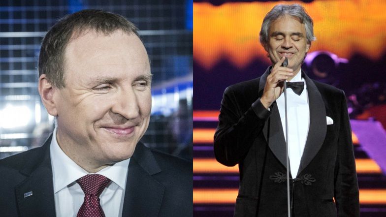 Wiemy, ile kosztował Jacka Kurskiego występ Andrei Bocellego