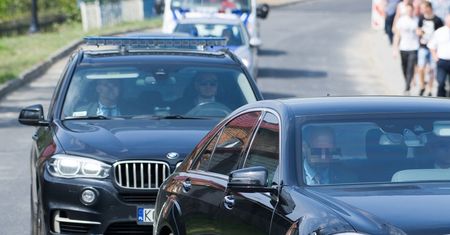 Wypadek samochodu SOP. "To był pojazd techniczny, nikomu nic się nie stało"