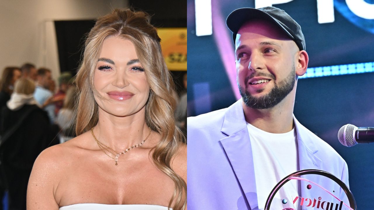 Edyta Folwarska i Maciej Pela