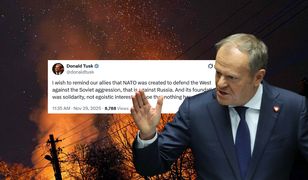 Tajemniczy wpis Tuska. Napisał o NATO