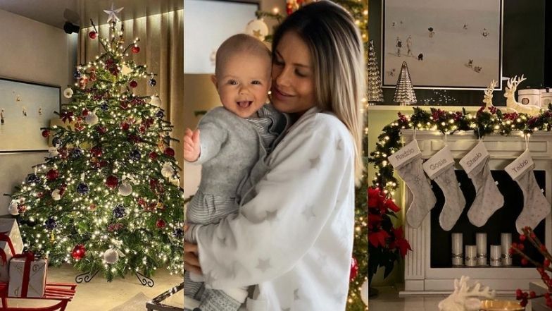 Małgorzata Rozenek prezentuje świąteczne dekoracje