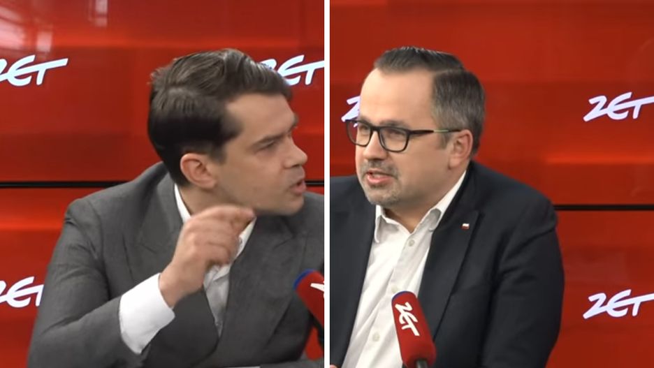 Kłótnia w studiu Kołodziejczaka i Horały