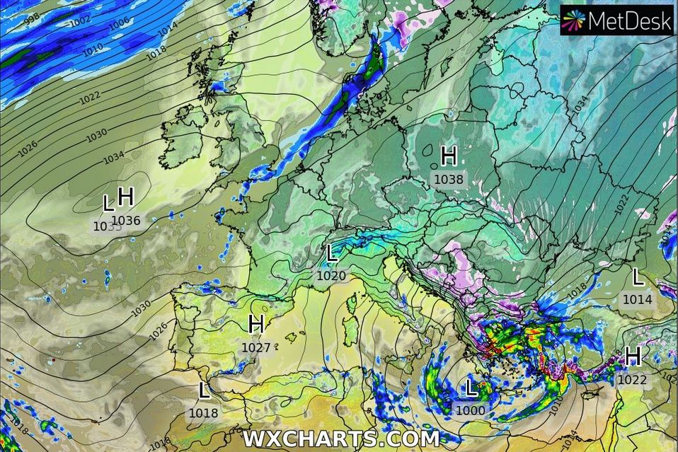 Idzie zmiana w pogodzie. Potrwa kilka dni (WXCHARTS)