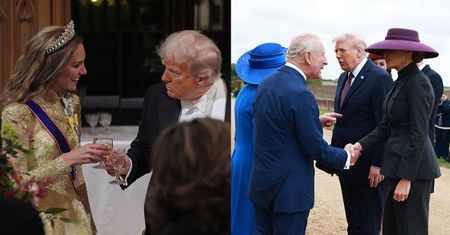 O czym rozmawiali Trumpowie z rodziną królewską? Szczegóły zdradziła ekspertka od czytania z ruchu warg