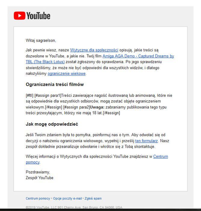 Szanowne YouTube - to nie tak!