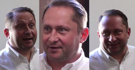 Kamil Durczok do paparazzi w sądzie: "Co wy tu robicie? HAHAHA!"