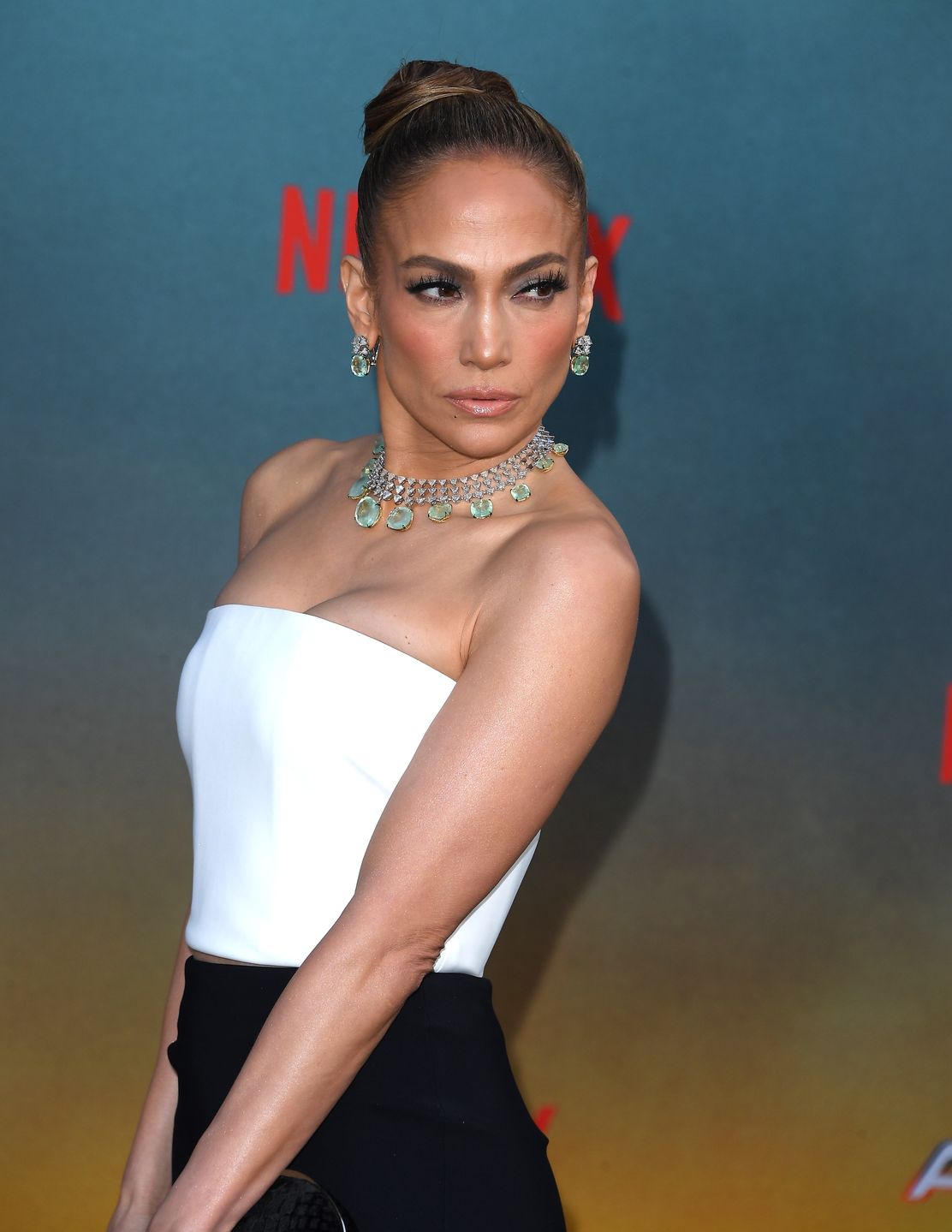 Jennifer Lopez na premierze filmu