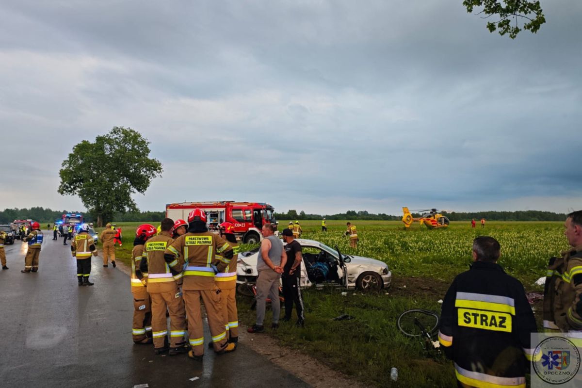 Tragedia w Bedlenku. Nie żyje 12-letni chłopiec potrącony przez 