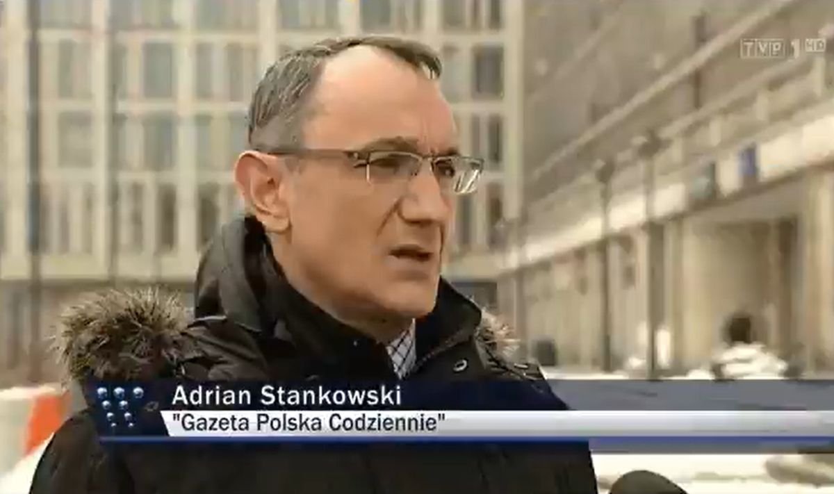 Adrian Stankowski był jednym z ulubionych ekspertów ''Wiadomości''