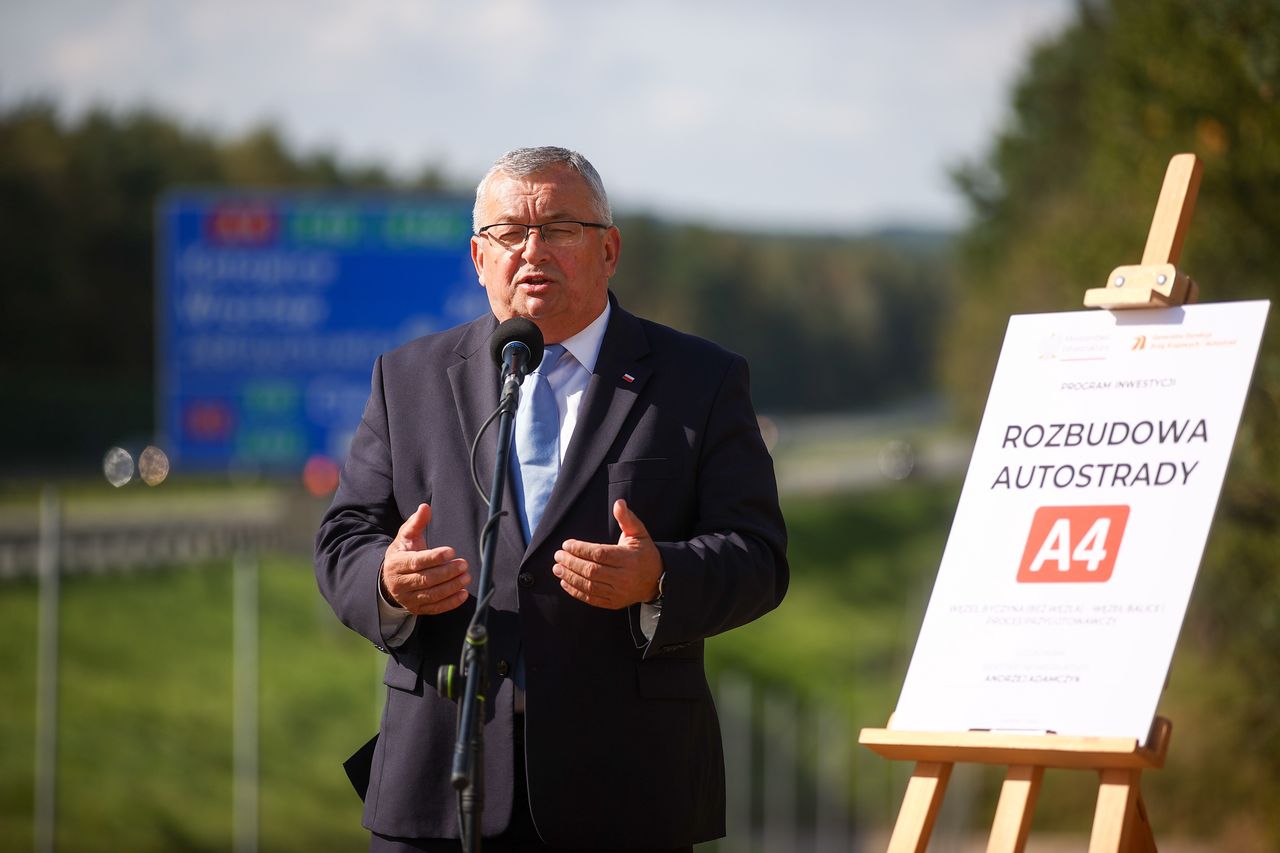 Minister przedstawił plan dla koncesyjnej A4. Kierowców czekają lata utrudnień