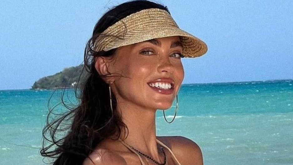 Edyta Zając w stroju kąpielowym