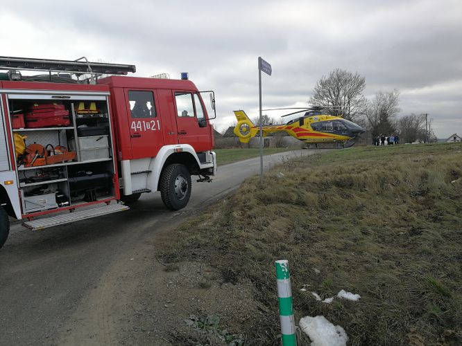 Tragiczny wypadek na drodze krajowej DK 74