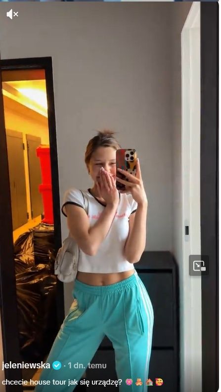 Maria Jeleniewska przeprowadziła się do nowego mieszkania 