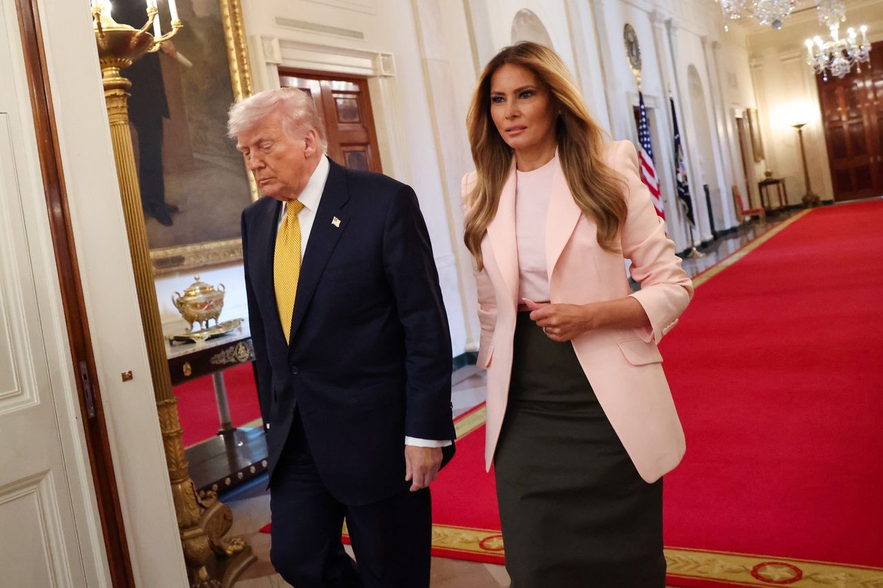 Trump w Pekinie bez Melanii. Spekulacje są coraz większe