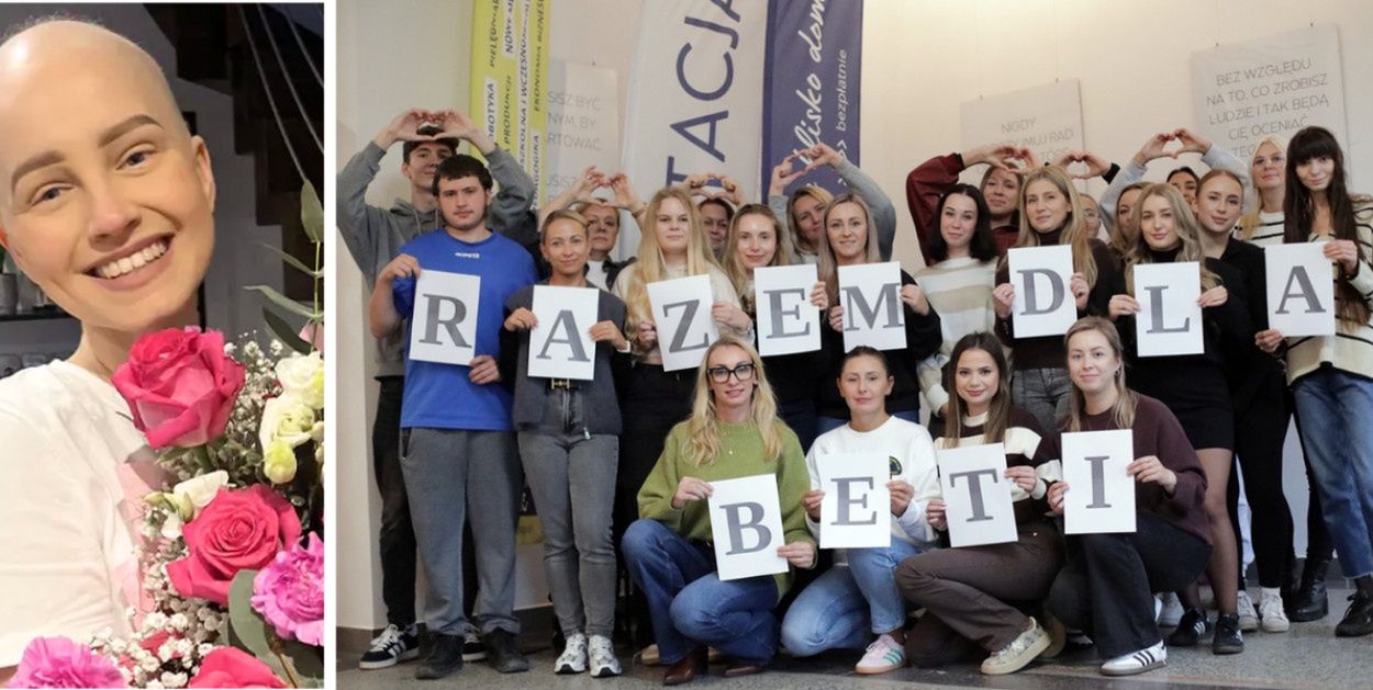 Głogów: Beatko, walcz! Studenci: Czekamy na ciebie!