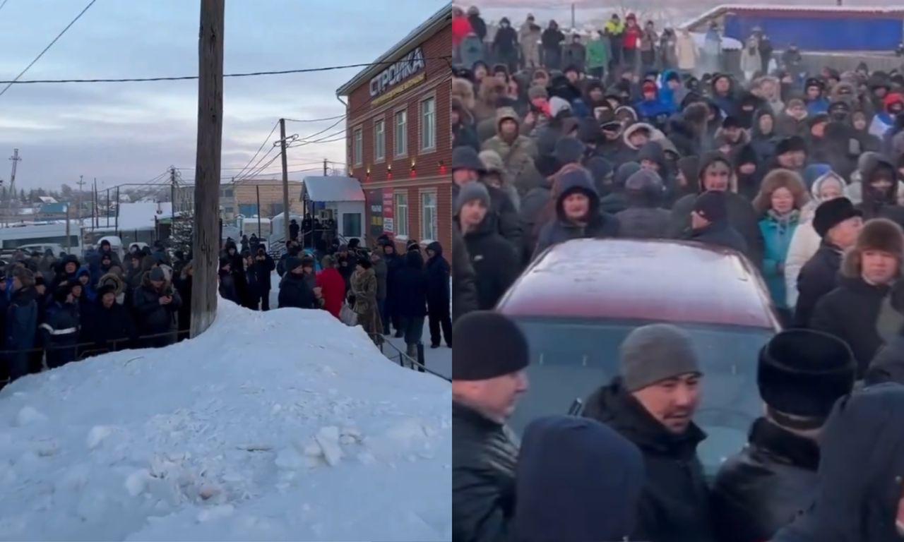 Protests in Bashkiria after the arrest of local activist Fail Alsynov.