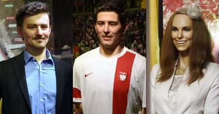 Najgorsze FIGURY WOSKOWE z muzeum w Krakowie. Robert Lewandowski i księżna Kate mogliby się obrazić... (ZDJĘCIA)