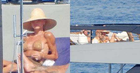 52-letnia Victoria Beckham wyleguje się w bikini u boku Davida na luksusowym jachcie za ponad 80 MILIONÓW ZŁOTYCH (FOTO)