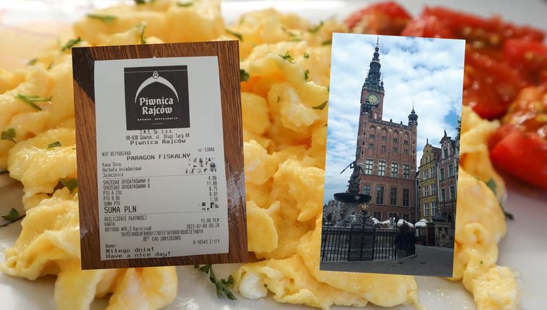 Paragon za śniadanie pod Neptunem. "Inflacja nie dotarła do Gdańska"
