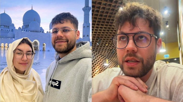 Youtuber Jawor poleciał do Dubaju z ciężarną partnerką