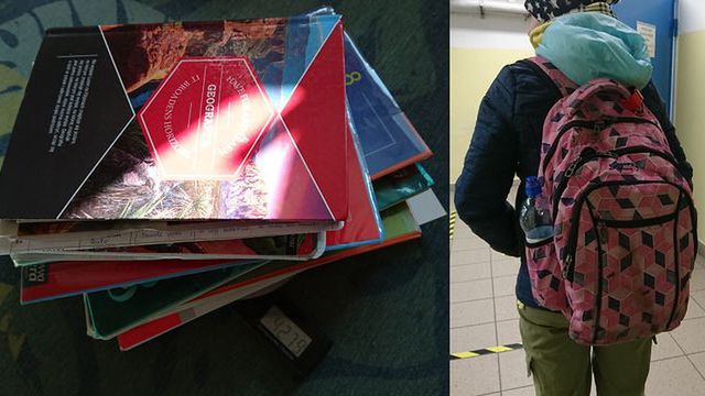 Uczniowie muszą dźwigać ciężary. To przez pandemię