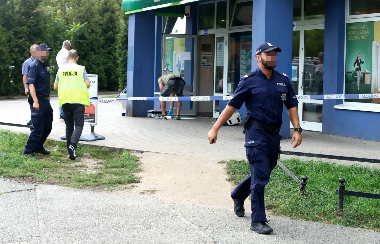 Napad na bank przy ul. Kamiennej we Wrocławiu