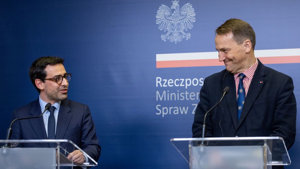 Stéphane Séjourné i Radosław Sikorski rozmawiali o inwestycji we francuski atom w Polsce