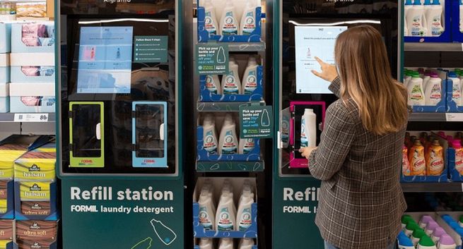 Lidl testuje stacje do napełniania butelek