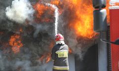 Góraszka. Tragiczny pożar "hostelu". Nie żyje młoda kobieta