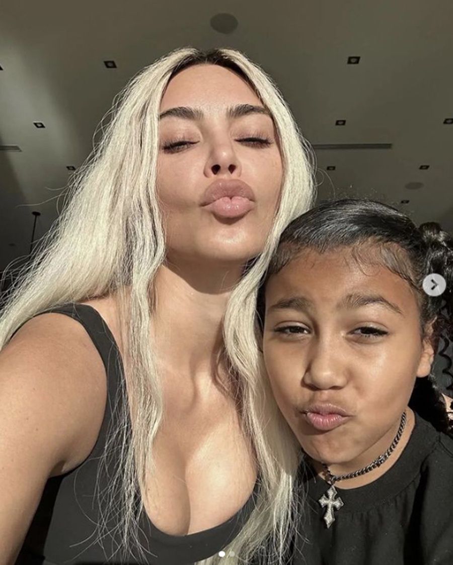 Kim Kardashian i North West