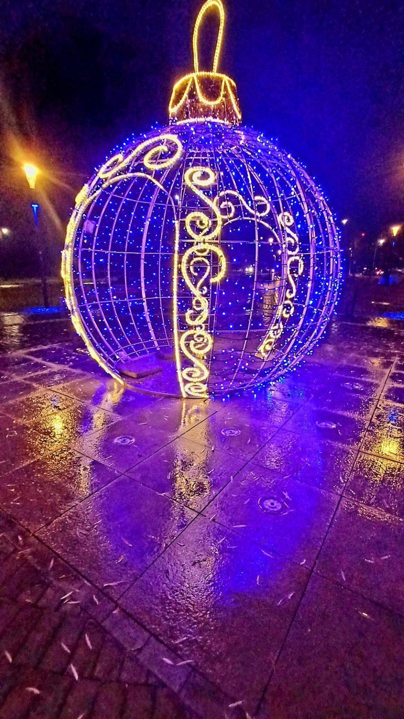 Świąteczne iluminacje w Sławnie