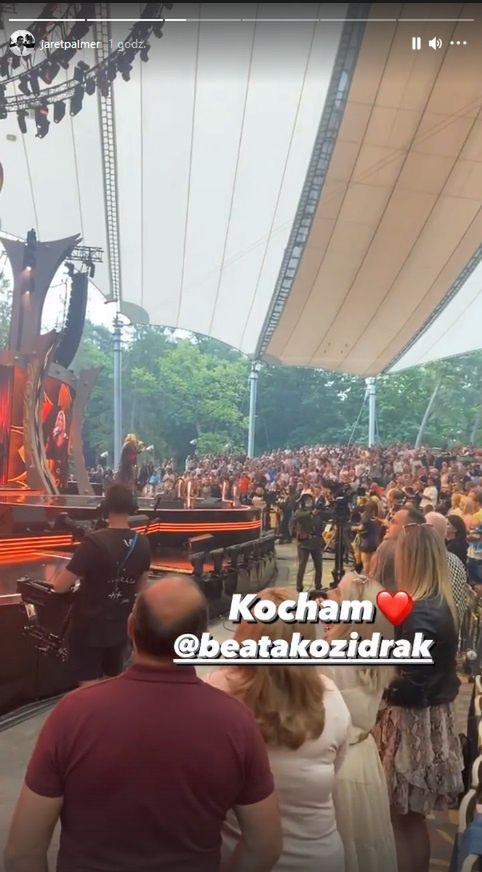 Jarosław Bieniuk i Zuzanna Pactwa imprezują na Polsat SuperHit Festiwalu w Sopocie