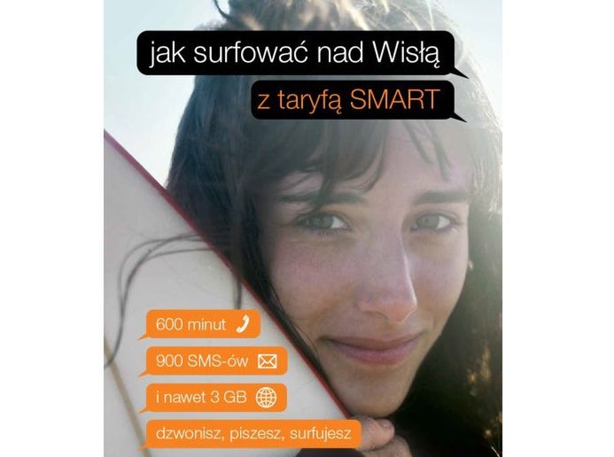 Orange Smart na kartę to tylko uzupełnienie prepaidowych taryf 1