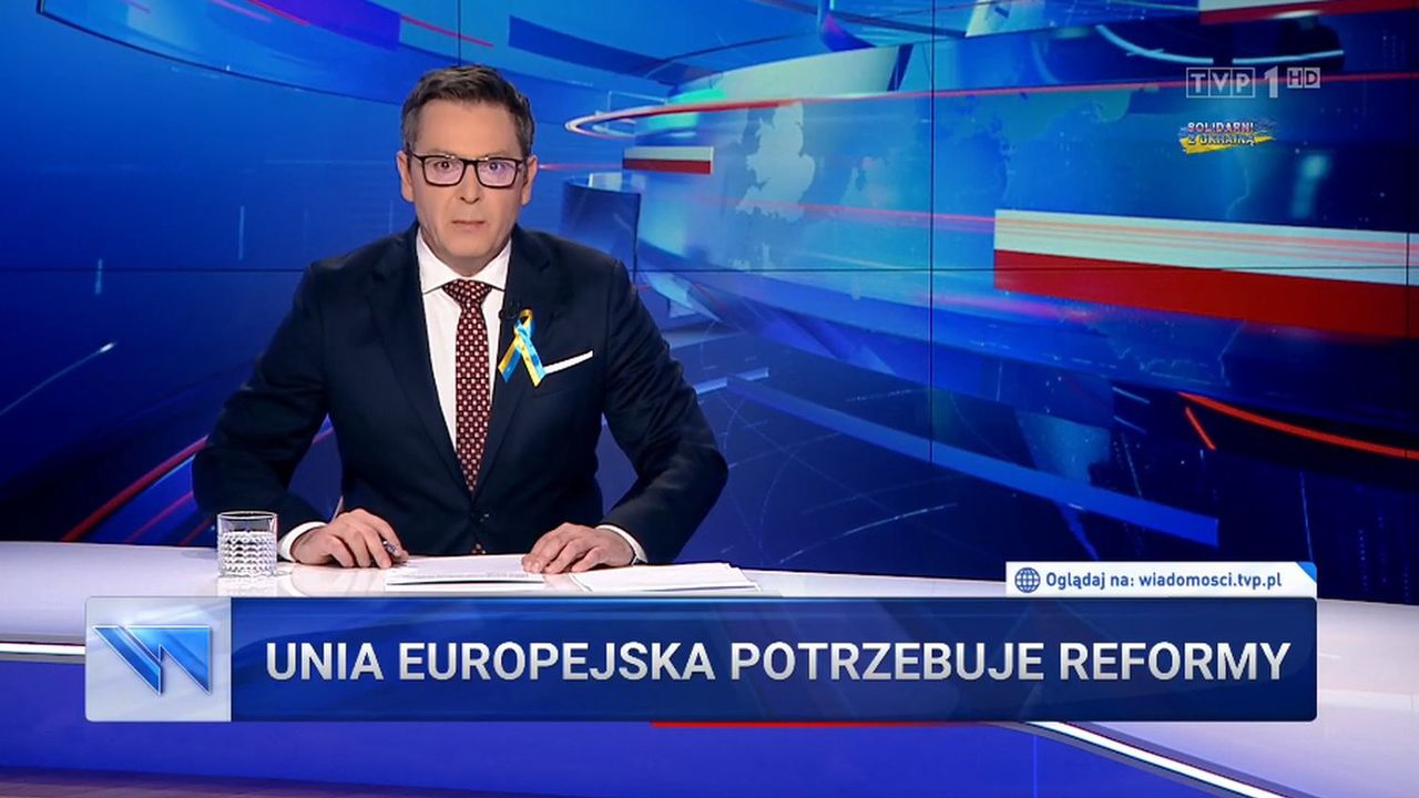 Kuriozalny materiał TVP. "Wiadomości" nie pokazały najważniejszego