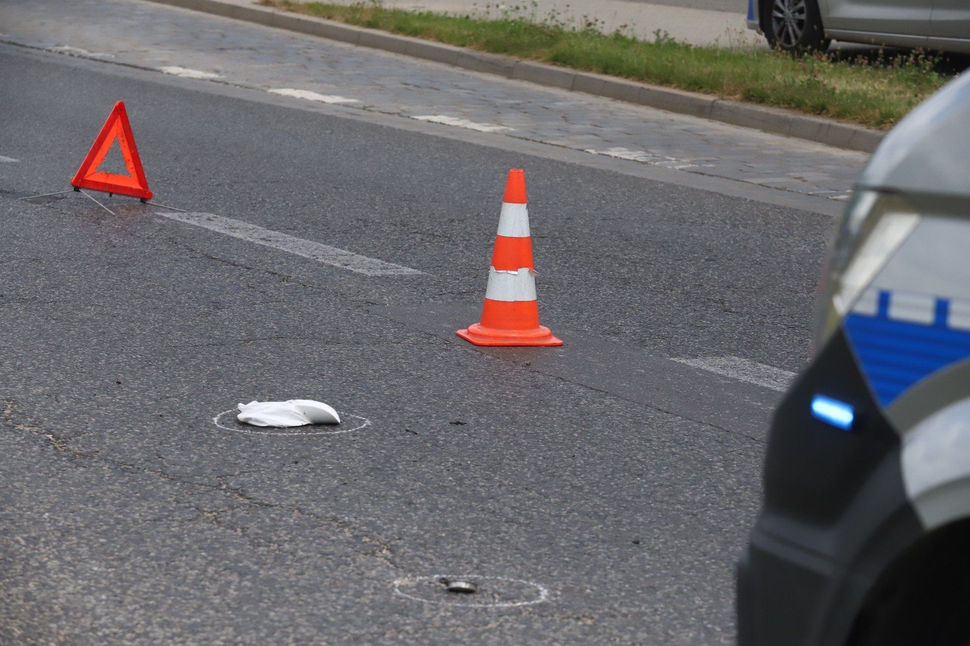 04.07.2025. Rowerzysta śmiertelnie potrącony przez ciężarówkę.