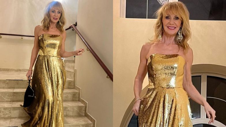 Beata Ścibakówna dosłownie błysnęła na imprezie z okazji 50-tych urodzin brata