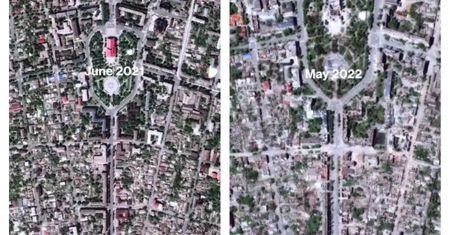 Ukraińcy pokazali, jak zmienił się Mariupol po wejściu Rosjan. Te zdjęcia mówią wszystko