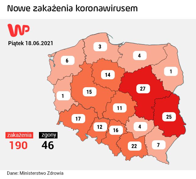 Koronawirus w Polsce. Najnowsze dane Ministerstwa Zdrowia