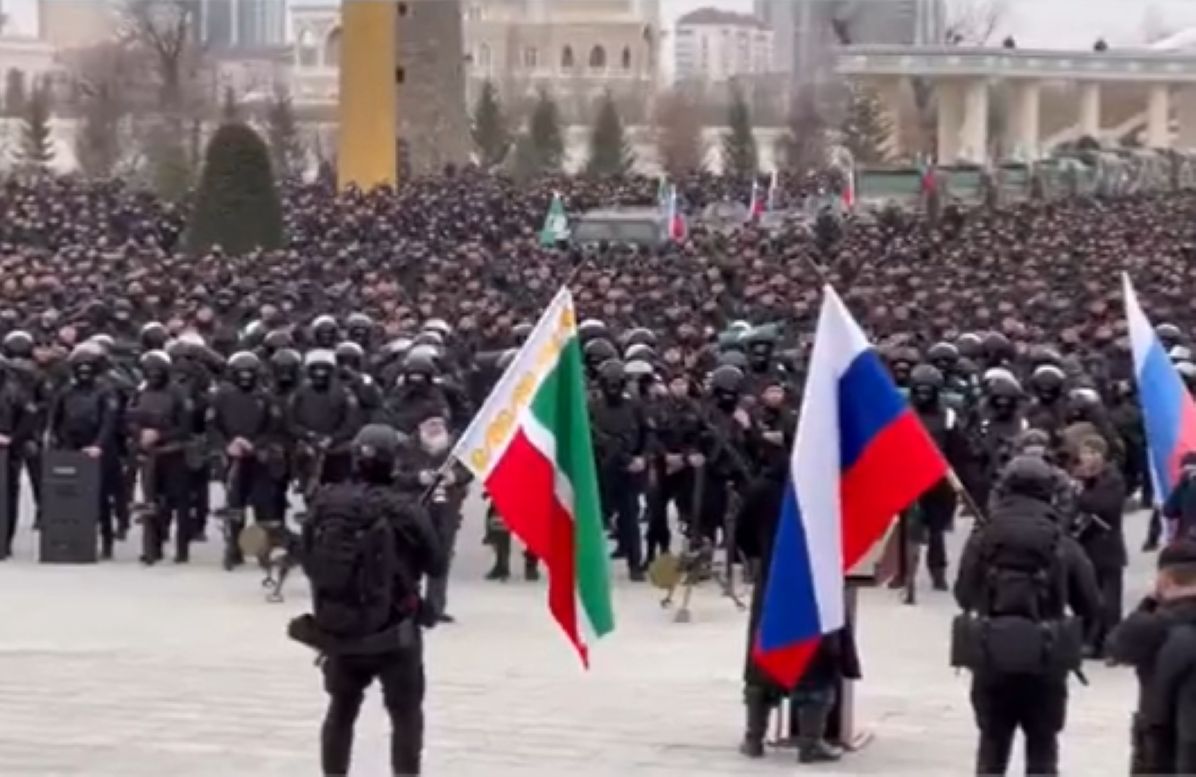 Siły Kadyrowa przygotowują się do wysłania na Ukrainę. Będą wspierać Rosję