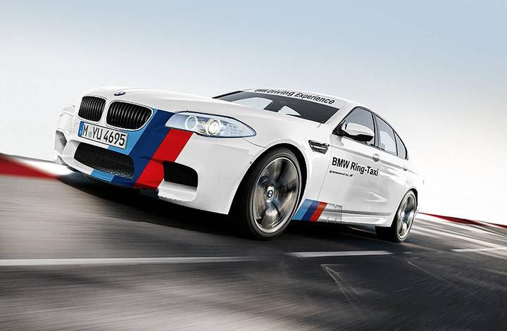 BMW M5 ponownie jako Ring-Taxi