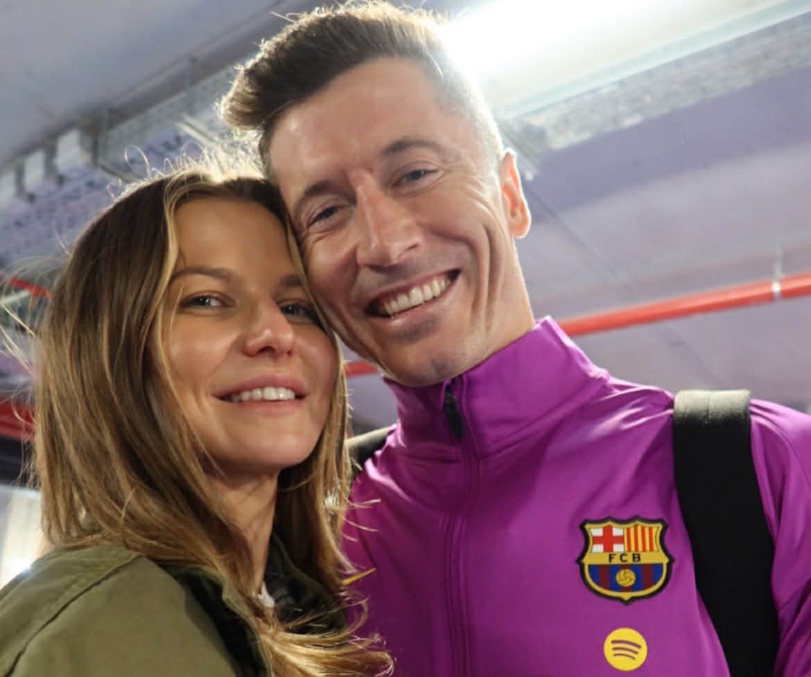 Ania i Robert Lewandowski