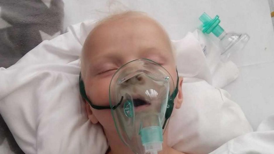 Chłopczyk urodził się z wadą serca