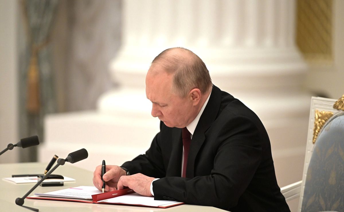  Prezydent Rosji Władimir Putin podpisał nową doktrynę opartą na koncepcji "rosyjskiego świata".
