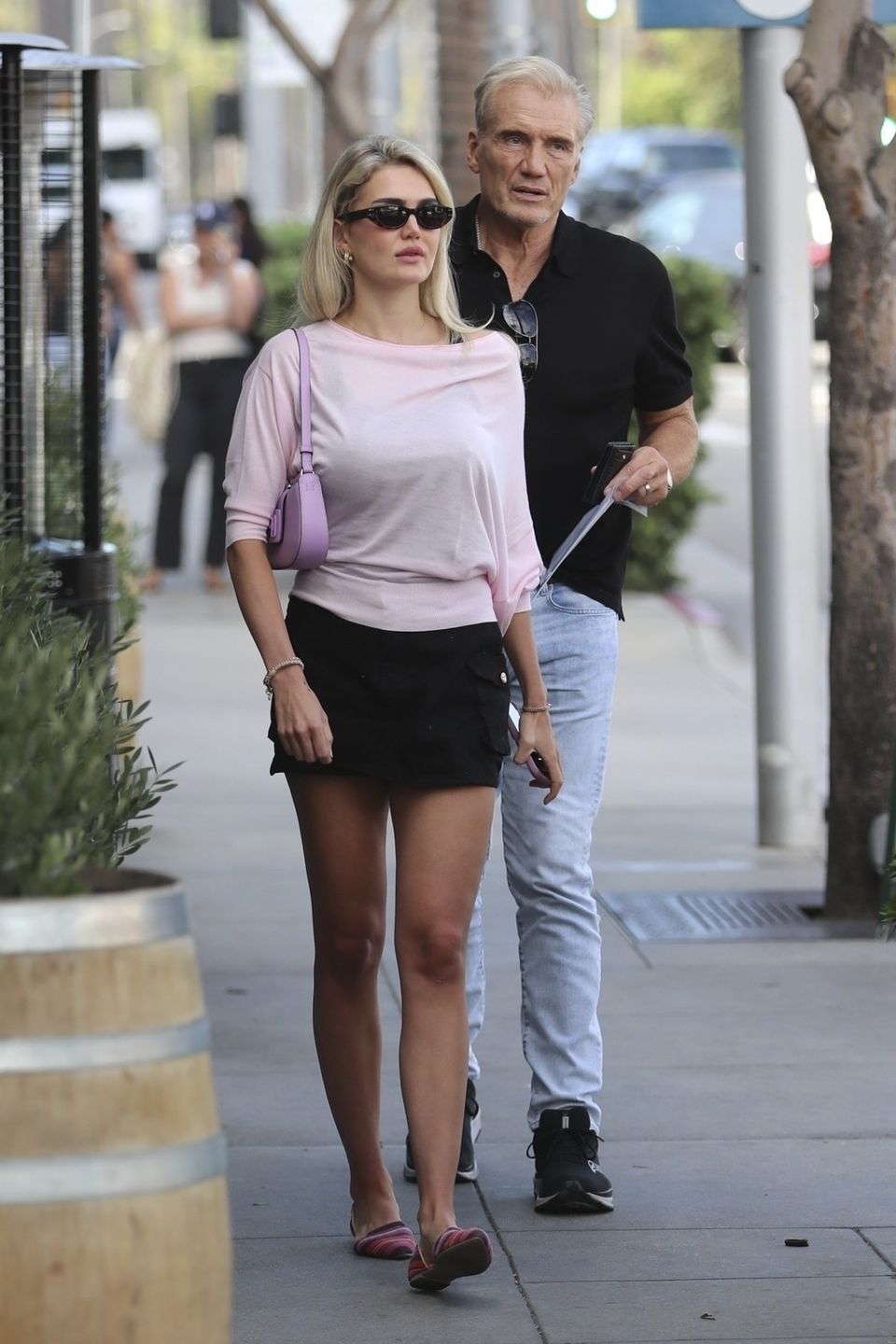 Dolph Lundgren i Emma Krokdal